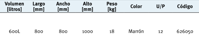 Compostor Thermo Wood 600L