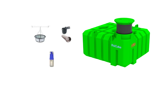 Pack Agua de Chuva Base 5000 litros RoCube