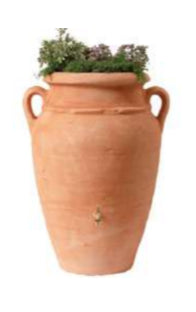 Deposito Ánfora Antique 360L Terracota