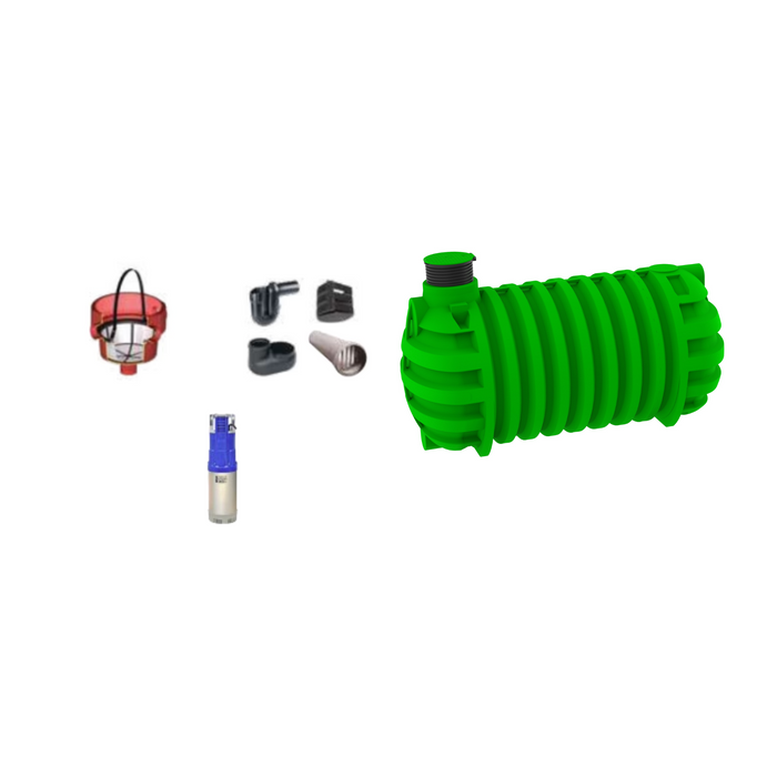 Pack Agua de Chuva Base 20000 litros RoTerra