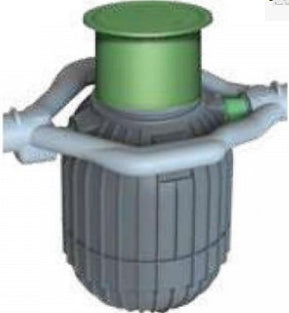 Separador Hidrocarbonetos NS6 6L/s con bypass