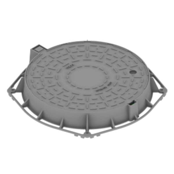 Cover RoPetrol DN600, cast iron, with frame