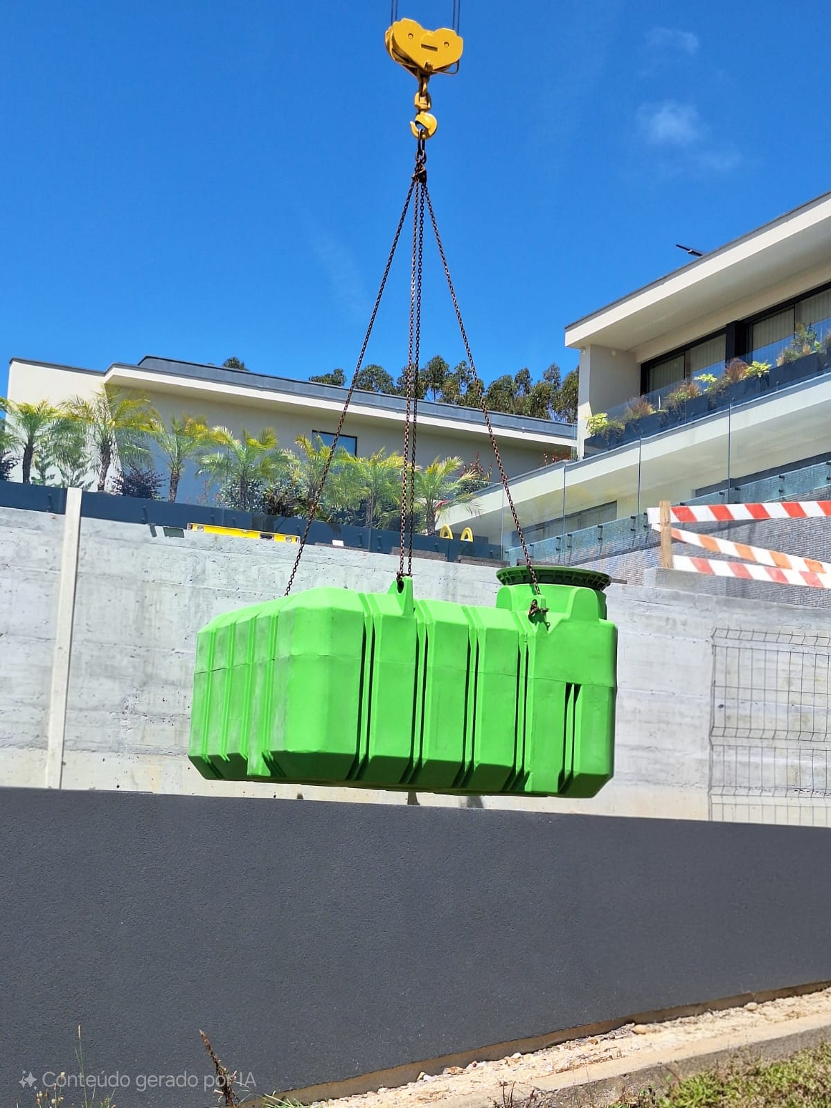 Instalação RoCube 10,000L