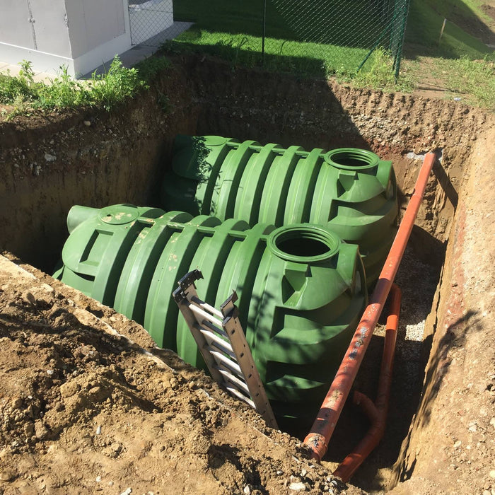 Reservatório de água da chuva