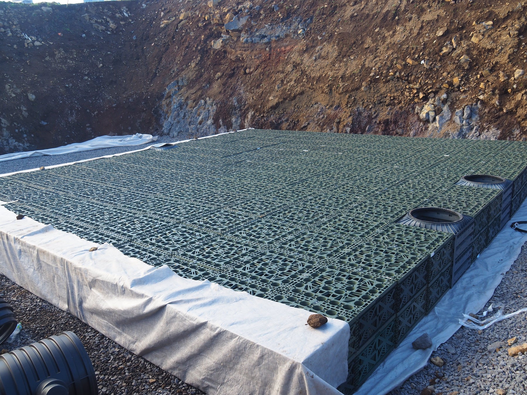 Sistema de infiltração/atenuação -  Hospital de Ponta Delgada