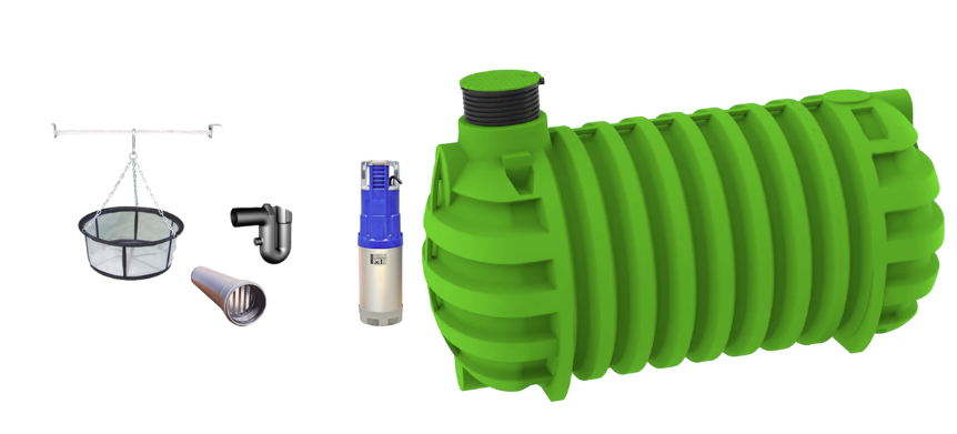 Pack Agua de Chuva Base 16000 litros RoTerra