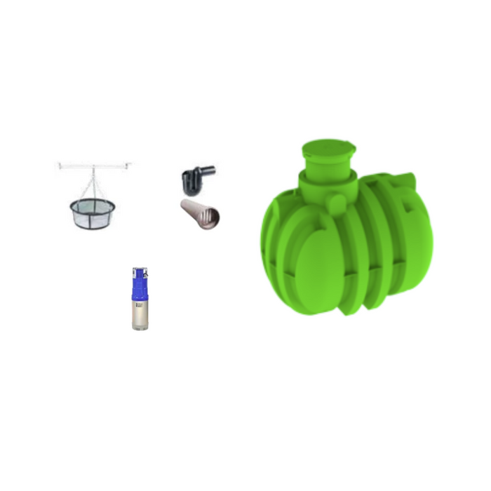 Pack Agua de Chuva Base 5000 litros RoTerra